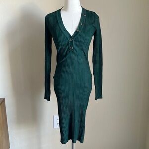 NWOT F21 Knit Ribbed Dress